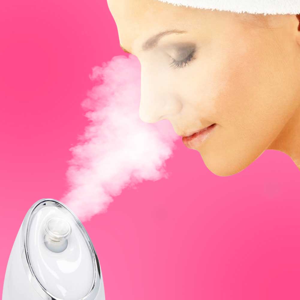 Sauna Facciale per Pulizia Viso Punti Neri Vaporizzatore agli Ioni Pelle Faccia