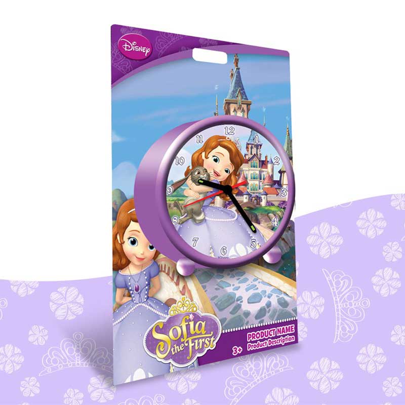 Disney Principessa Sofia Sveglia diametro 9 cm