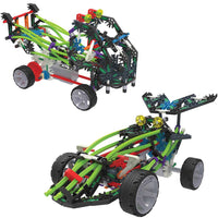 COSTRUZIONI K NEX IMAGINE REVVIN TURBO RACER CON MOTORE 370 PZ GRANDI GIOCHI 7+