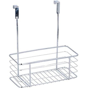 Cesto Cestino Portatutto Organizer per Anta Porta Mobile Cucina Bagno in Metallo