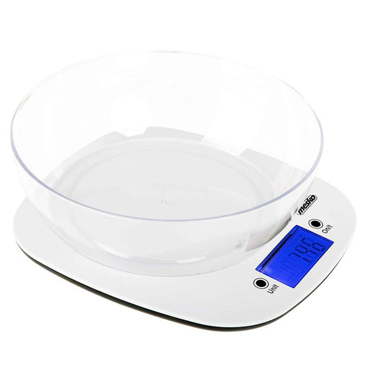 Bilancia Cucina Digitale Elettronica Ciotola 1,5Lt Max 5 KG 1gr Accessori Cucina