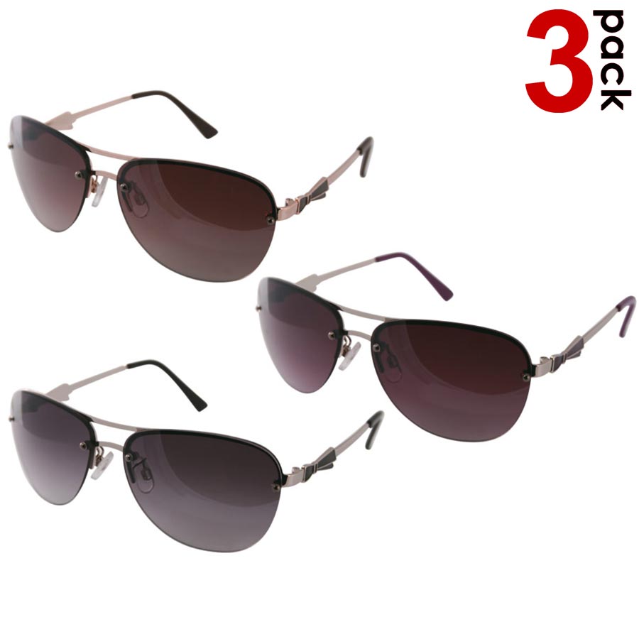 3 Occhiali da Sole ReflexxVision UV 400 Donna modello Imperia Colori Assortiti