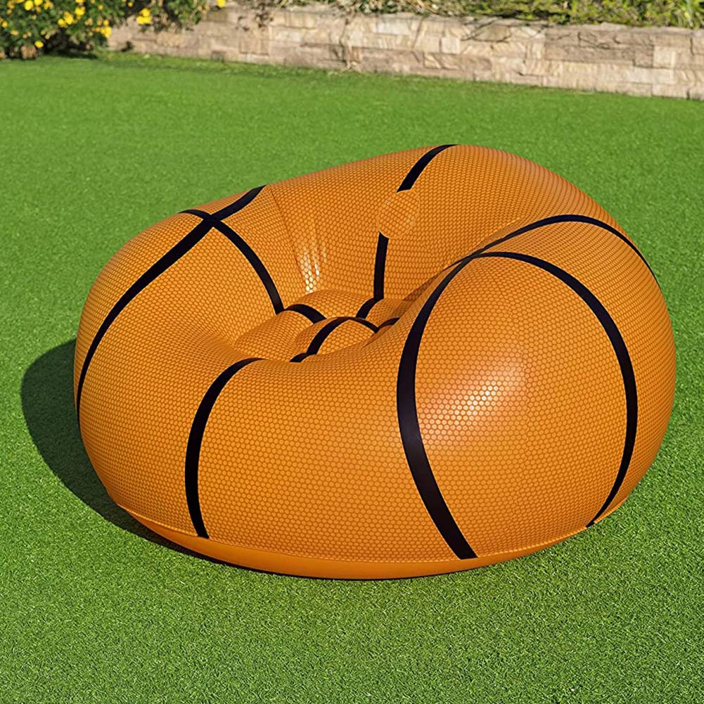 Bestway Poltrona Poltroncina Pouf Gonfiabile Palla da Basket Per Bambini