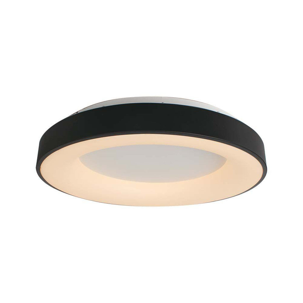 49W Led Decorative Ceiling Light 60*9Cm Black Body 3000K