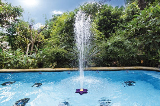 FONTANA MODELLO FIORE PER PISCINA CON KIT PER TUTTI I MODELLI FUORI TERRA