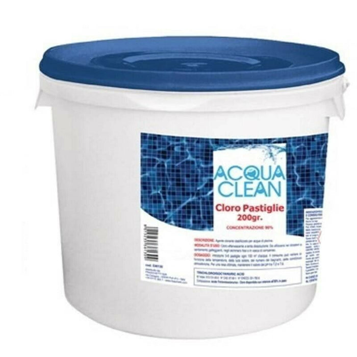 CLORO PISCINA ACQUA CLEAN PASTIGLIE KG.10