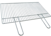 GRIGLIA GRATICOLA IN ACCIAIO CROMATO PER BARBECUE BETON 45X33