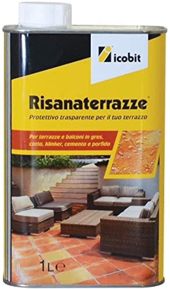 RISANA TERRAZZE - PROTETTIVO IMPERMEABILIZZANTE PER TERRAZZE E BALCONI LT. 1