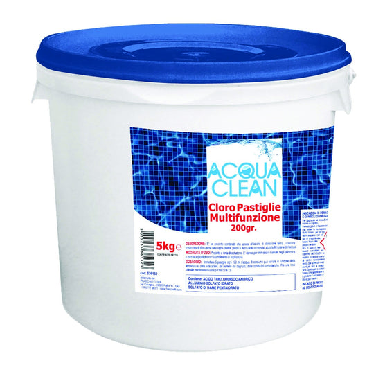 CLORO ACQUA CLEAN PASTIGLIE MULT.KG.5