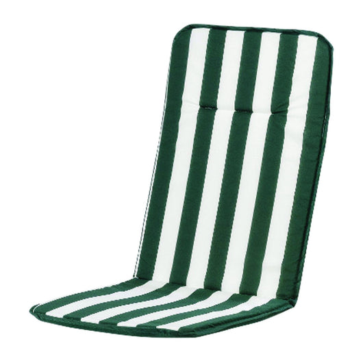 CUSCINIO ACTION BIANOC E VERDE SCHIENALE ALTO 116x48xH2,5 cm