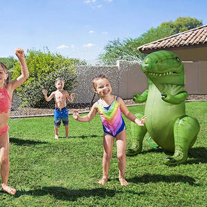 Bestway Gioco a Forma Di Dinosauro Gonfiabile Spruzza Acqua Per Bambini