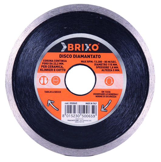 DISCO DIAMANTATO BRIXO CERAMICA D.115