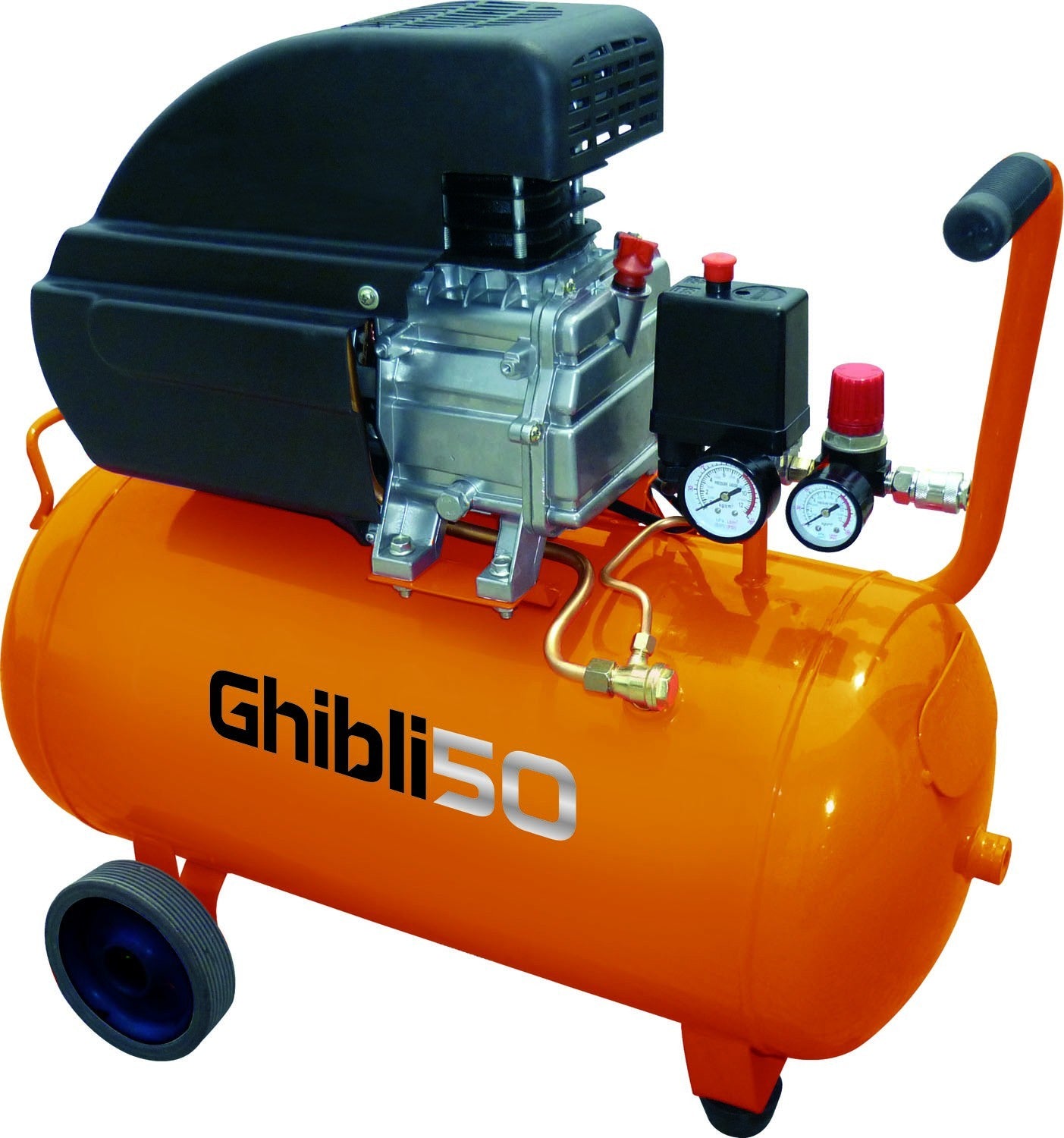 COMPRESSORE CARRELLATO BRIXO GHIBLI 50LT