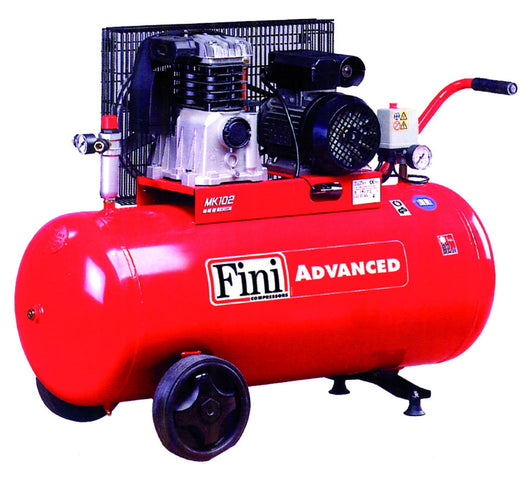 COMPRESSORE CARRELLATO FINI 1,5KW ADVANCED MK102/2M LT90