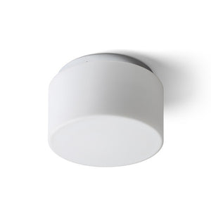 Plafoniera ARANA R 27 da soffitto  vetro opalino/cromo 230V E27 20W IP44