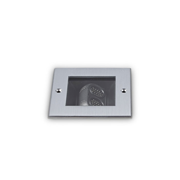 Faretto Ad Incasso Contemporaneo Taurus Metallo Grigio Led 11W 3000K Ip67