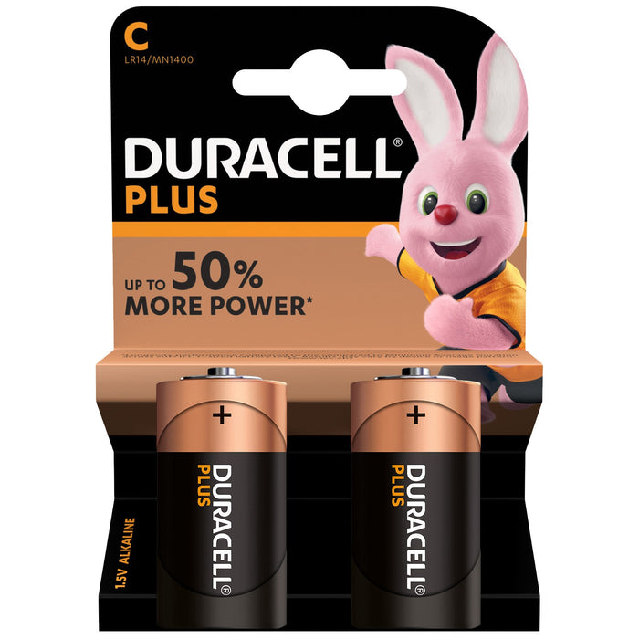 10blister duracell pila alcalina 1/2 torcia mn1400 pz.2 32748