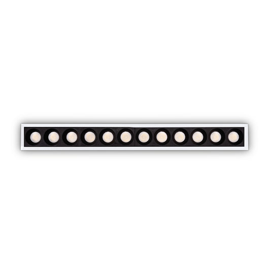 Faretto Ad Incasso Contemporaneo Lika Alluminio Bianco Led 10W 3000K Ip20