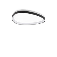 Plafoniera Contemporanea Gemini Metallo Nero Led Integrato 29W 3000K Ip20