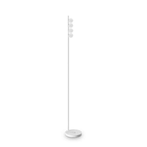 Piantana Da Terra Contemporanea Ping Pong Metallo Bianco Led 12W 3000K Ip20