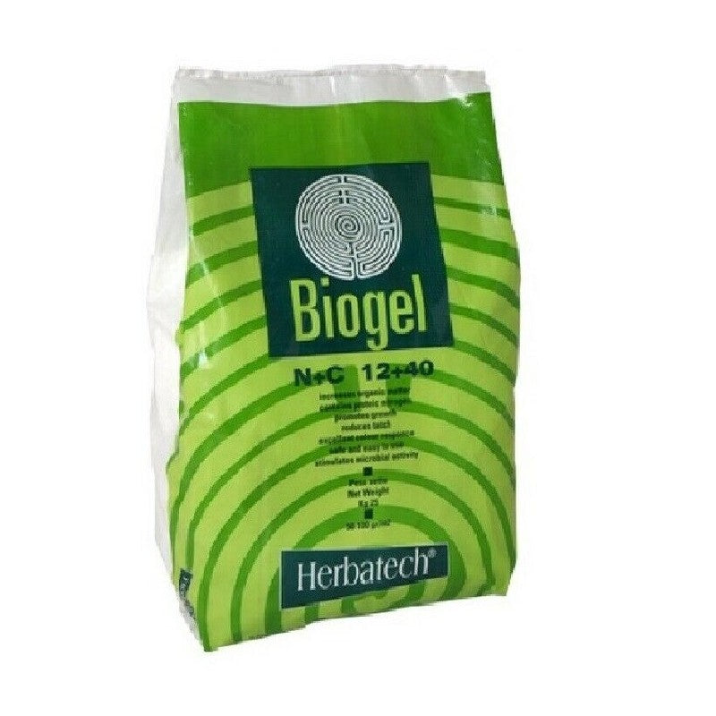 CONCIME PER PRATO BIOGEL per arricchimento del terreno e suolo HERBATECH 25 KG