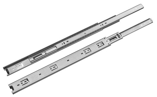 15coppie guide per cassetti a estrazione totale in acciaio zincato lucido cm.45 33071