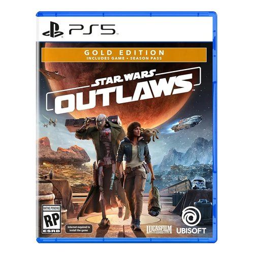 Videogioco ubisoft e06262 playstation 5 star wars outlaws gold edition