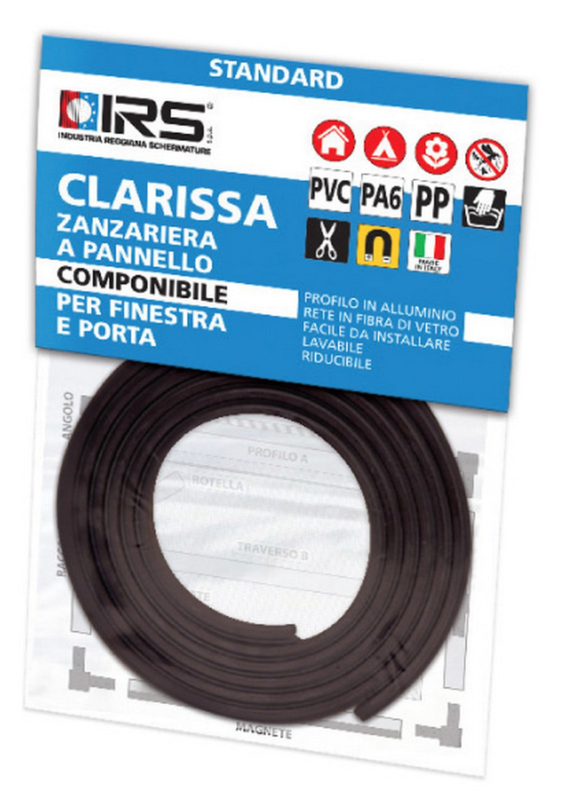 zanzariera irs clarissa magnete 200 cm cod:ferx.33170