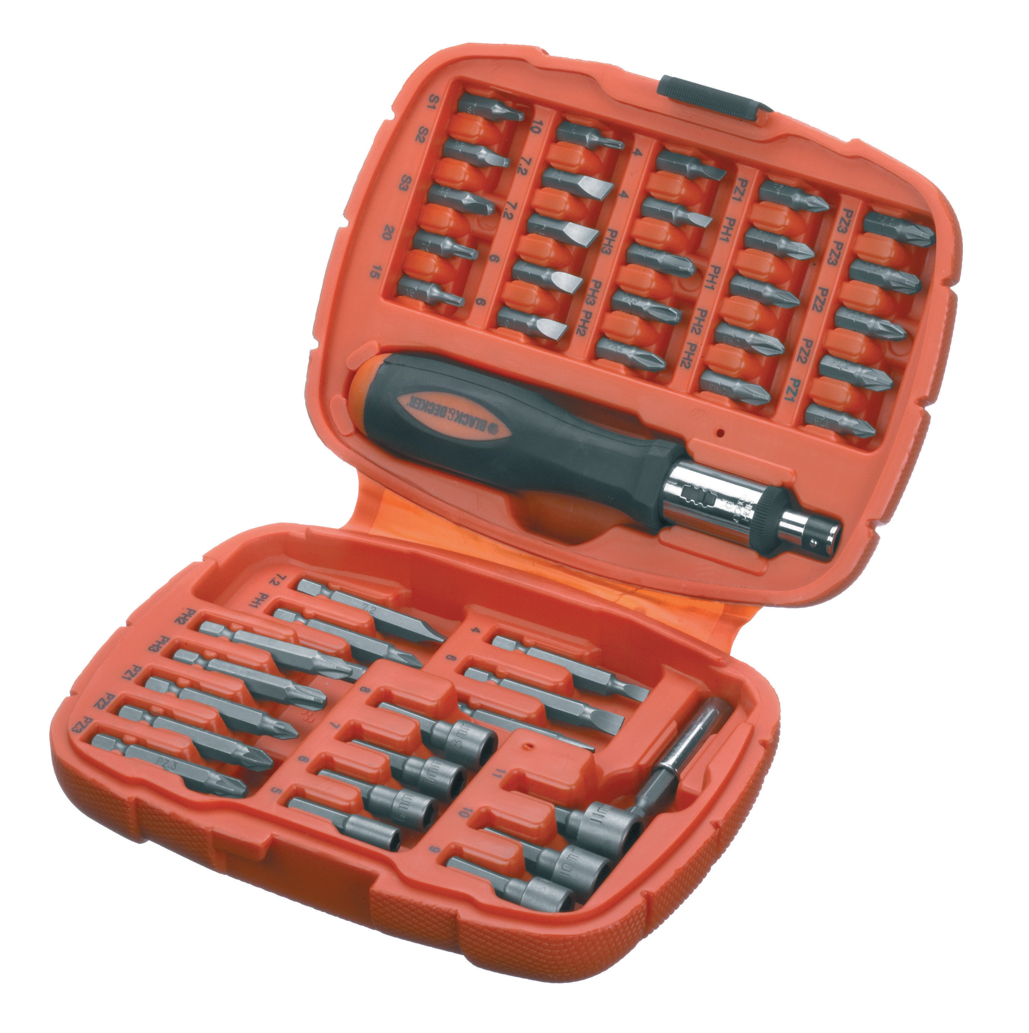 B+D  ART.A7039 GIFT SET 45 PZ. Black+Decker CF 1,0