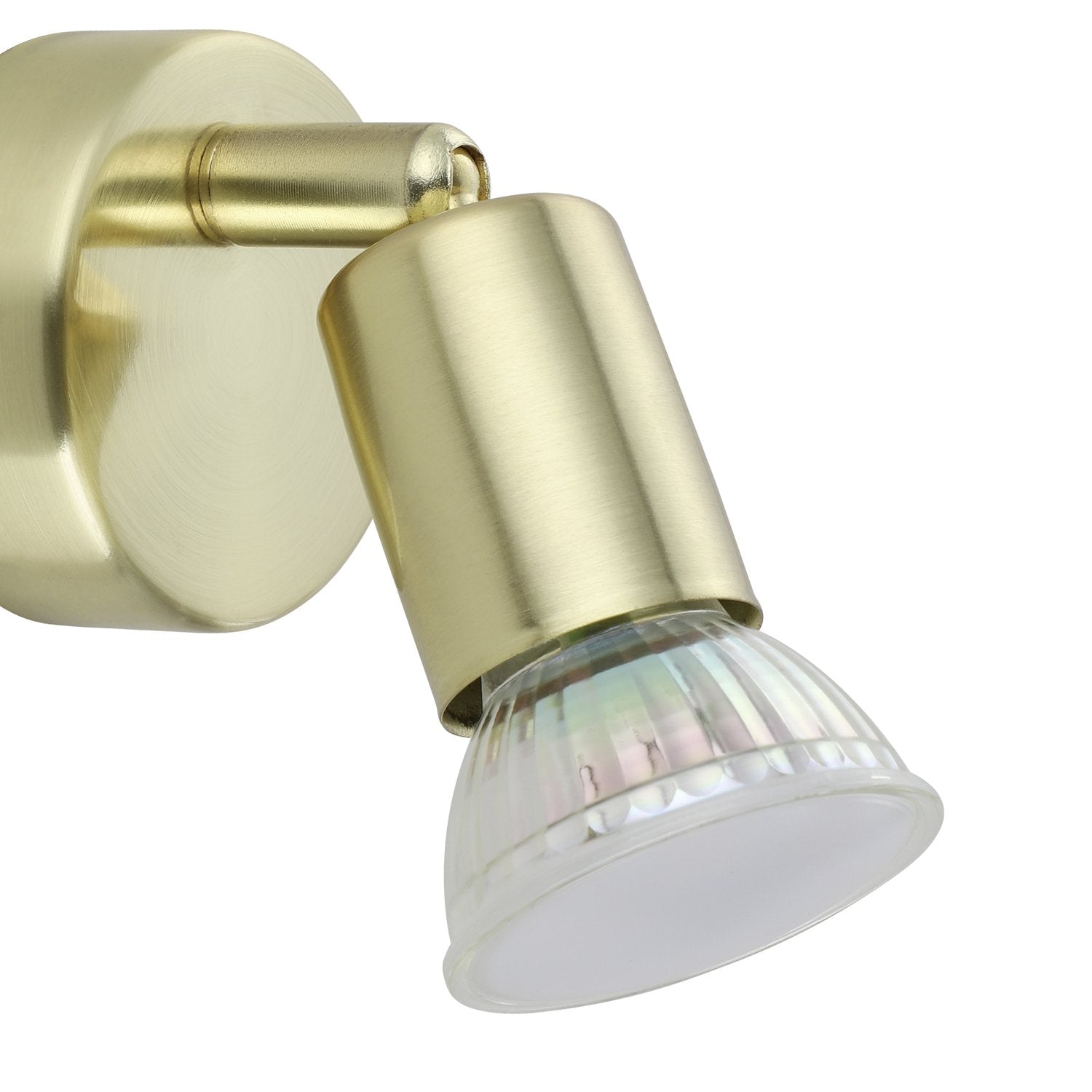 Spot Moderno Buzz Led In Acciaio Ottone 1 Luce Gu10 2,8W Ip20