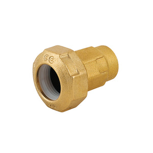 Raccordo femmina ridotto in ottone per tubo pe  1" x 40CAVAL