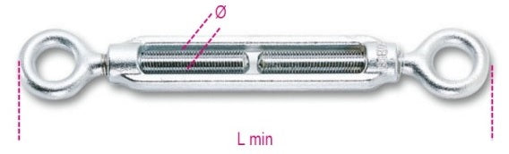 TENDITORE ZN ROBUR 2 OCCHI MM.18 11/16 ART.8005Z CE