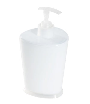 Dispenser Sapone Liquido Bagno Colorato in Plastica Semplice Moderno Ra Metaform Colore: Bianco