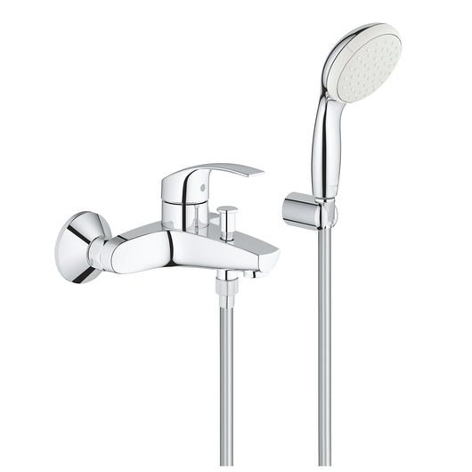 Miscelatore Monocomando per vasca-doccia Grohe EUROSMART 3330220A