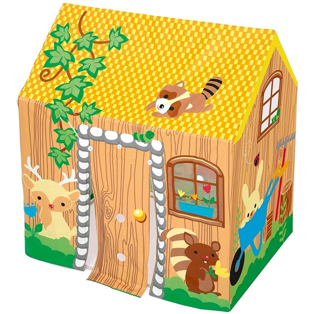 Tenda Casetta Animali della Foresta Casa Giocattolo Bambini Bestway 102x114x76cm