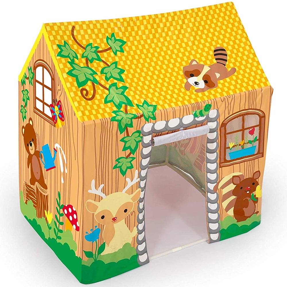 Tenda Casetta Animali della Foresta Casa Giocattolo Bambini Bestway 102x114x76cm