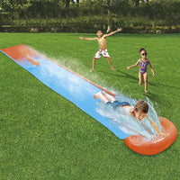 Acqua Scivolo Ferroviario Bambini 488cm Gioco Esterno Giardino Piscina Bestway