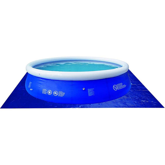 Telo Base per Piscina Fuoriterra Autoportante Gonfiabile Giardino 330x330cm