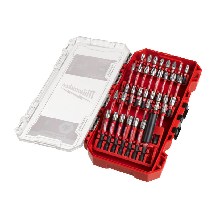 Set 38 Pezzi Bit E Bussole Shockwave Per Avvitatori Ad Impulsi 