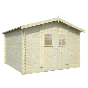 Casetta da Giardino in Legno Orleans Sistema BlockHouse Pircher 7.6 mq