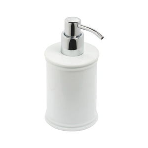 Dispenser Sapone Bagno in Porcellana Bianca da Appoggio Impero Metaform