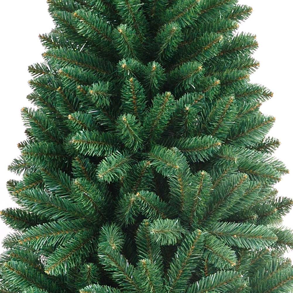 Albero Di Natale SLIM Pino Dei Sogni Altezza 210 cm Base a Croce 850 Rami