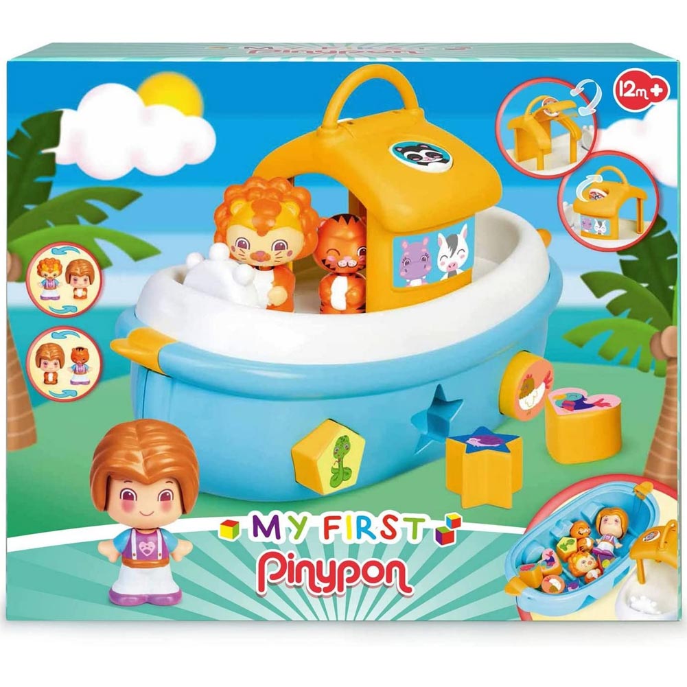 My First Pinypon Arca di Noe'  Piny Pon Nave Playset Noah's Ark Multicolor