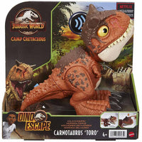 Dinosauro Dino Espace Jurassic World Carnotaurus Toro Con Movimento Multicolor