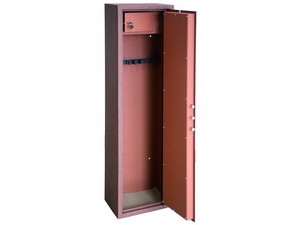 Utilia TOP Security ARMADIO PORTAFUCILI EFFETTO LEGNO 8 Posti mm.400x280x1480 h