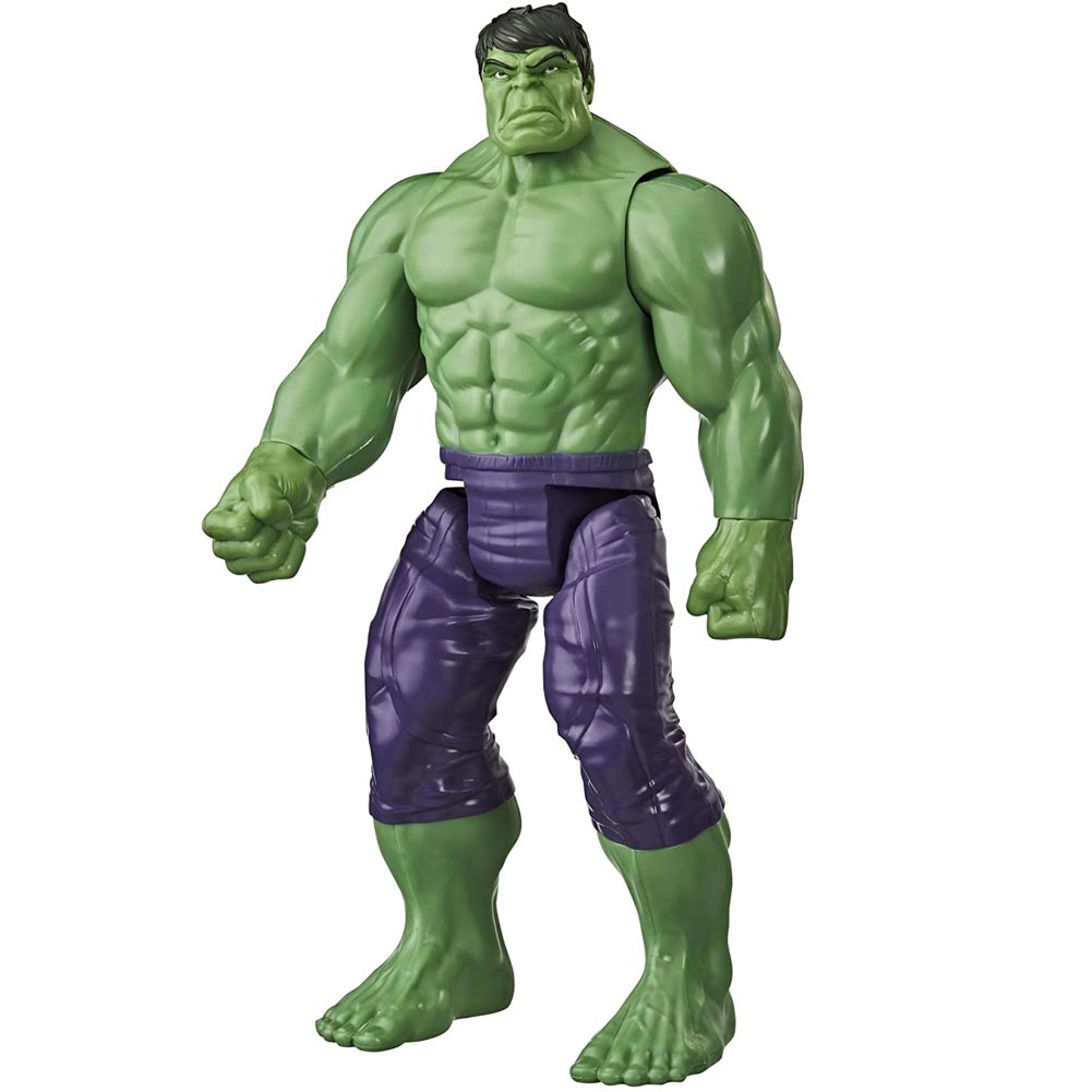 Action Figures Marvel Avengers Incredibile Hulk Titan Hero Series 30cm Snodato