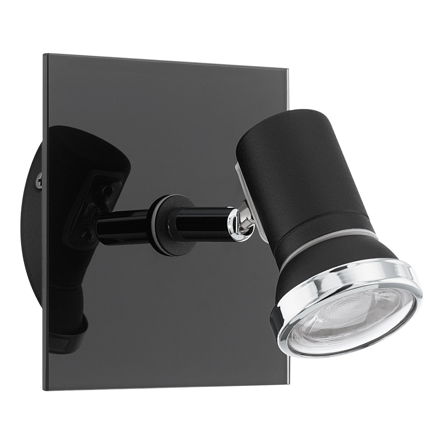 Spot Moderno Tamara 1 In Acciaio Nero 1 Luce Gu10 3W Ip44