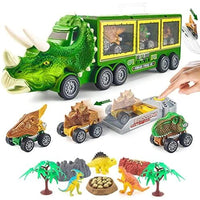 Camion Dinosauri Giocattolo con Animali Portatile Gioco per Bambini