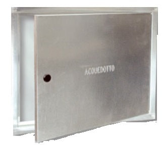 SPORTELLO X CONTATORE ACQUA 30X40X2 ZINC.