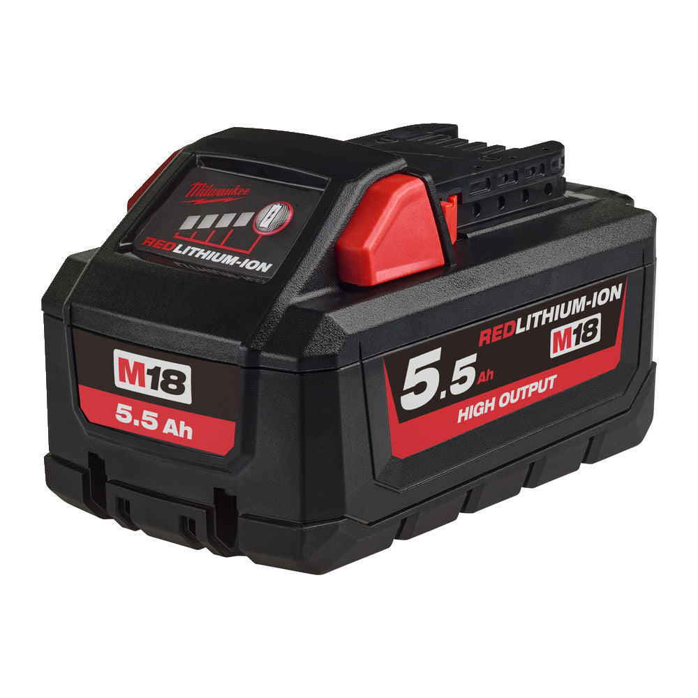 M18 B5,5-Batteria M18 High Output 18V Da 5,5Ah-Red Lithium-